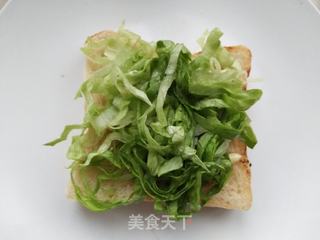 快手三明治的做法步骤:9