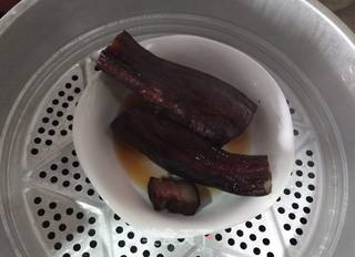 腊味合蒸的做法步骤:3