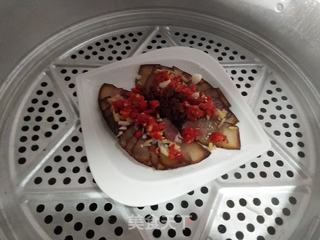 腊味合蒸的做法步骤:8