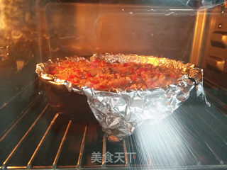 #第四届烘焙大赛暨是爱吃节# 蒜蓉粉丝烤虾的做法步骤:9