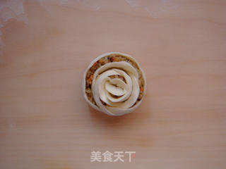 粗粮细作|玫瑰煎饺 的做法步骤:13