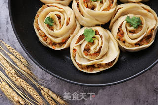粗粮细作|玫瑰煎饺 的做法步骤:18