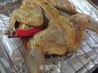 #第四届烘焙大赛暨是爱吃节#秘制脆皮烤鸡~自制酱料+脆皮秘诀的做法步骤:6
