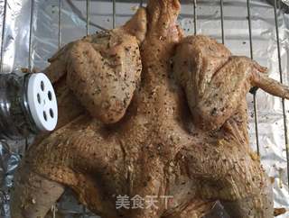 #第四届烘焙大赛暨是爱吃节#秘制脆皮烤鸡~自制酱料+脆皮秘诀的做法步骤:10