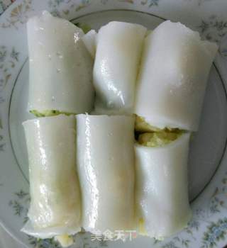 素食煮艺素肠粉的做法步骤:12