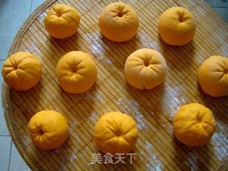 #第四届烘焙大赛暨是爱吃节#橘子豆沙包的做法步骤：10