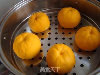 #第四届烘焙大赛暨是爱吃节#橘子豆沙包的做法步骤：11