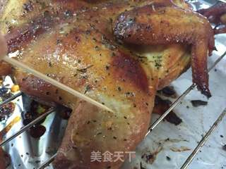 #第四届烘焙大赛暨是爱吃节#秘制脆皮烤鸡~自制酱料+脆皮秘诀的做法步骤:11