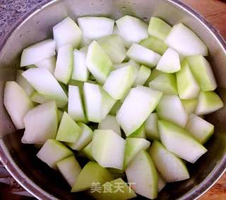 冬瓜鸭架汤的做法步骤:3