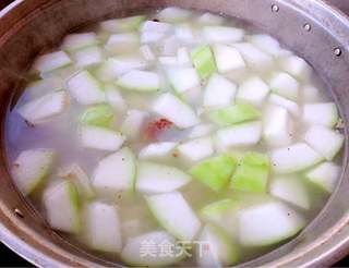 冬瓜鸭架汤的做法步骤:7