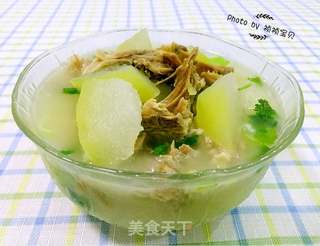 冬瓜鸭架汤的做法步骤:12