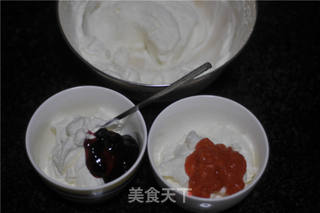#第四届烘焙大赛暨是爱吃节#三色小慕斯的做法步骤:6