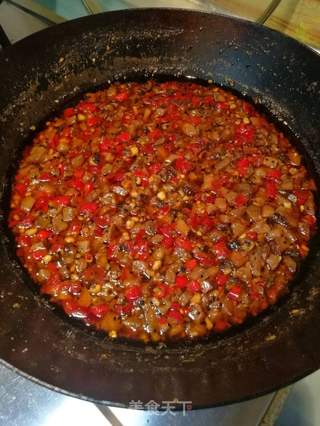 香辣牛肉酱(附牛肉酱拌面做法)的做法步骤:5