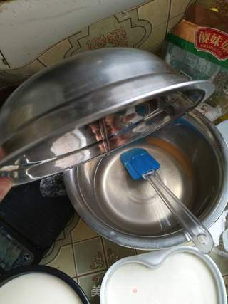樱花芝士酸奶蛋糕的做法步骤：14
