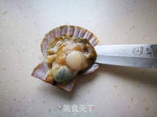 #第四届烘焙大赛暨是爱吃节#蒜蓉烤扇贝的做法步骤:2