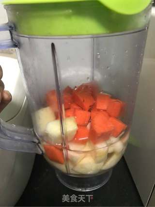 鲜榨果蔬汁的做法步骤:2