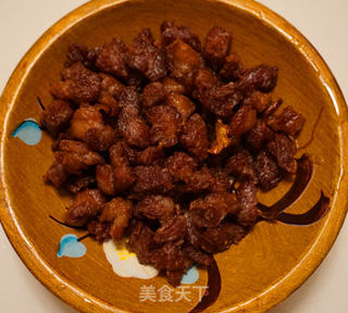 秘制脆肉丁的做法步骤:3