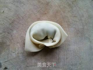 西葫芦鲜肉馄饨的做法步骤:6