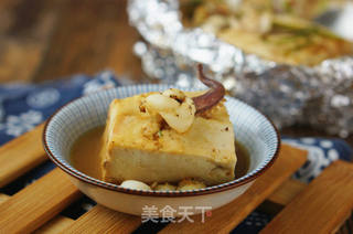 #第四届烘焙大赛暨是爱吃节#鱿鱼烤豆腐的做法步骤:5