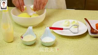 一道宝宝超级喜欢的奶香土豆泥的做法步骤:4