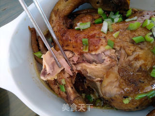 30分钟焖整鸡——母亲节,懒女儿的急就章的做法步骤:15
