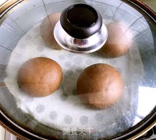 #ACA第四届烘焙大赛#造色情怀 麻薯蜜豆小馒头的做法步骤:13