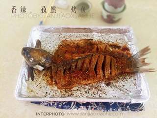 #第四届烘焙大赛暨是爱吃节#香辣孜然烤鱼的做法步骤:10