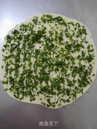 #第四届烘焙大赛暨是爱吃节#葱香油饼的做法步骤:8