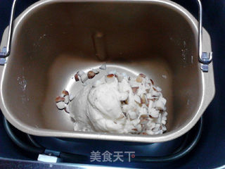 #第四届烘焙大赛暨是爱吃节#奶香菠萝蜜核面包的做法步骤:9