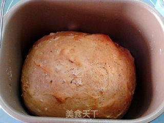 #第四届烘焙大赛暨是爱吃节#奶香菠萝蜜核面包的做法步骤:12