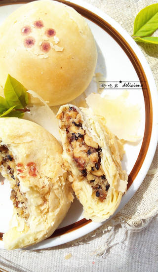 #第四届烘焙大赛暨是爱吃节#椒盐苏式月饼的做法步骤:27