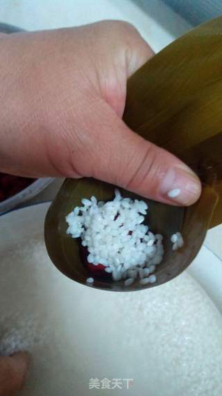 红枣粽子的做法步骤:4
