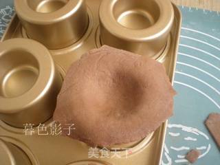 #第四届烘焙大赛既是爱吃节#姜饼干奶油花篮的做法步骤:5