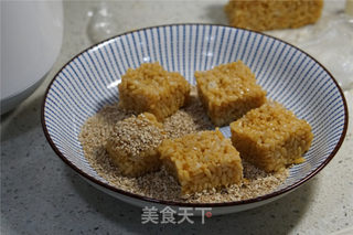 #第四届烘焙大赛暨是爱吃节#芝麻脆香米的做法步骤:5