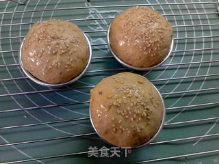#第四届烘焙大赛暨是爱吃节#菠萝蜜核芝麻全麦面包的做法步骤:12