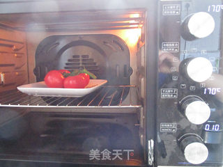 #第四届烘焙大赛暨是爱吃节#十香烤番茄的做法步骤:5