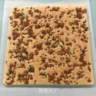 #ACA第四届烘焙大赛暨是爱吃节#肉松蛋糕的做法步骤:11