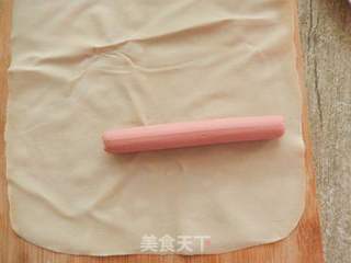 #第四节烘焙大赛暨是爱吃节#风味豆皮卷的做法步骤:3
