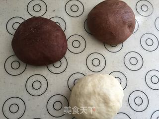#第四届烘焙大赛暨爱吃节#烤箱里的小性感——豹纹吐司的做法步骤:3