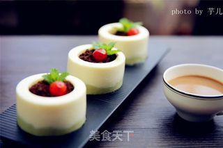 #第四届烘焙大赛堲是爱吃节#酸奶盆栽慕斯蛋糕的做法步骤:19