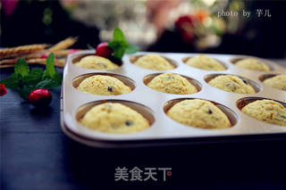 #第四届烘焙大赛堲是爱吃节#麦片蔓越莓马芬的做法步骤:14