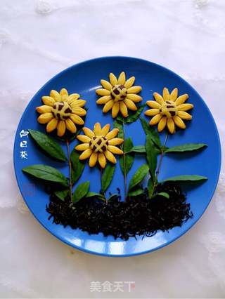 #第四届烘焙大赛暨是爱吃节#向日葵饼干的做法步骤:14