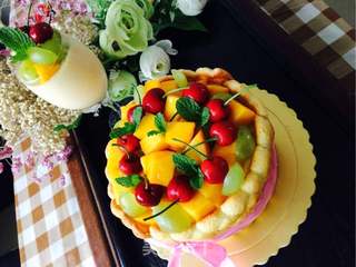 #第四届烘焙大赛暨是爱吃节#芒果夏洛特的做法步骤:29
