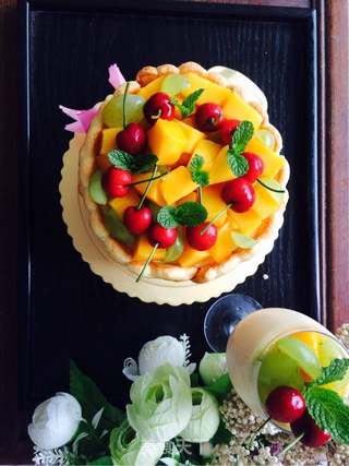 #第四届烘焙大赛暨是爱吃节#芒果夏洛特的做法步骤:31