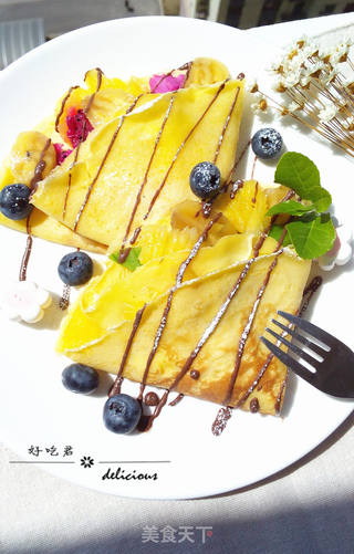 #第四届烘焙大赛暨是爱吃节#水果可丽饼的做法步骤:15