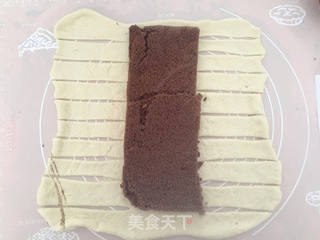 #第四届烘焙大赛暨是爱吃节#蛋糕夹心面包的做法步骤:19