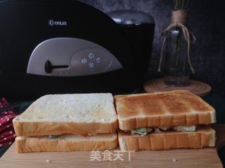蛋沙拉三明治的做法步骤:12