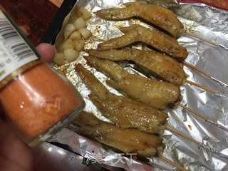 #ACA第四届烘焙大赛暨是爱吃节#椒盐烤鸡翅的做法步骤:8