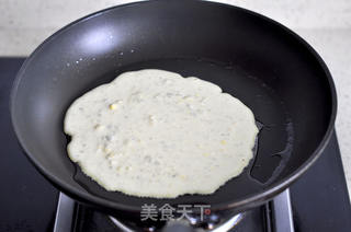 燕麦虾仁蛋卷的做法步骤：7