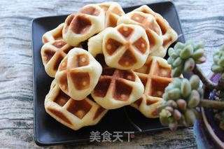 #第四届烘焙大赛暨是爱吃节#豆沙华夫饼的做法步骤:8